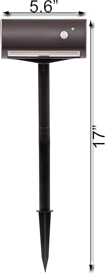 LIGHT IT! By Fulcrum, 20033-107 LED Garden and Path Light, Bronze, Single pack