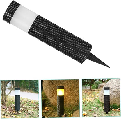 DOITOOL 5pcs Auto Off Solar Garden Light Solar Outdoor Stake Light for Pathway Lawn Decor Construction
