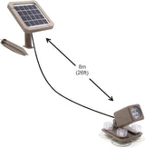 AquaHEX 60X Solar Underwater Submersible Spotlight, Pond Pool Fountain Water Feature Outdoor Garden Landscape | Lumora