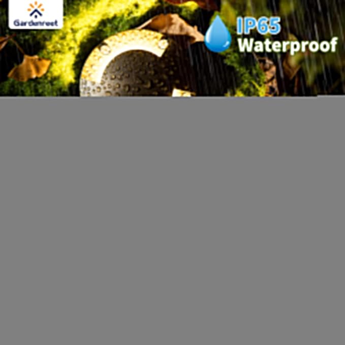 Gardenreet Landscape Well Lights Brass - Ip65 Hardwired Electric Low Voltage In Ground - Outdoor Path Light | Lumora