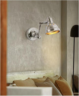 Industrial Corridor Wall Light Cafe Shop Restaurant Hotel Retro Wall Sconce Rocker Lamp Adjustable Folding Lighting | Lumora