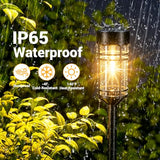 Amzarp 16 Pack Solar Garden Lights, Outdoor Bright LED Solar Pathway Lights
