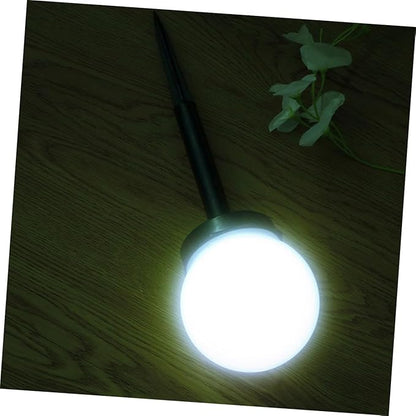4pcs Solar Lawn Ground Plug Lights Waterproof Outdoor Courtyard Solar Garden Lights Warm White for Landscape Pathway Decoration