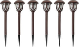 Outdoor 6 Packs Solar Pathway Light Landscape Lighting, Waterproof Solar Powered Garden Yard Lights for Walkway | Lumora