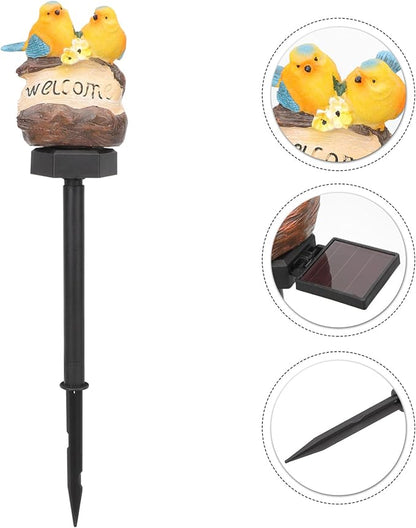 DOITOOL Outdoor Solar Stake Lights Animal Shape Easy to Install for Garden Decor