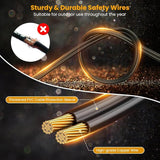 100FT Solar String Lights Outdoor Waterproof IP65 with USB-Charging , Solar Powered LED Patio Lights with 50+2 | Lumora