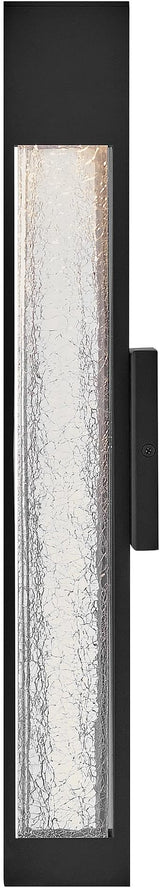 Hinkley Vapor Medium Wall Mount Lantern, Black | Lumora