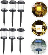 6-Pack Solar Lawn Lights Waterproof LED Landscape Decoration for Garden Outdoor Ground Plug Light for Pathway and | Lumora