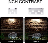 4 Inch LED Hardscape Paver Light, Warm White 2700K, 12V Low Voltage AC/DC, Garden Pathway Light Outdoor IP65 | Lumora