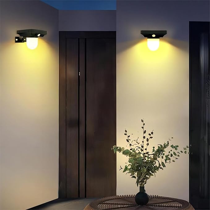 S NMT Solar Landscape Spotlight, 4 Pack IP65 Waterproof Outdoor Garden Solar Powered Pathway Light Motion Sensor | Lumora
