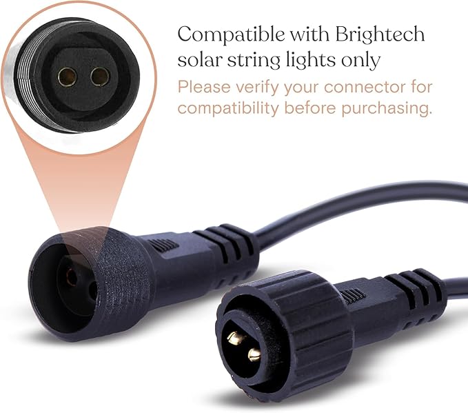 Brightech Ambience Pro Replacement Solar Panel - Compatible ONLY with Brightech 2W Solar-Powered Outdoor String | Lumora