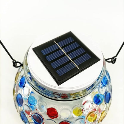 Garden Solar Lights Multi-Color Changing LED Flower Stake Light Decorative Landscape Lawn Yard Outdoor Lights Lamp Body Diameter 15mm/6inch Height 14cm/5.5inch