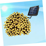 1Pc Solar LED String Lights LEDs Decorative Outdoor Lighting for Garden Patio Trees Warm White Solar Power for | Lumora