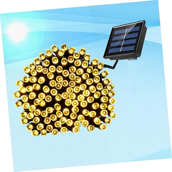1Pc Solar LED String Lights LEDs Decorative Outdoor Lighting for Garden Patio Trees Warm White Solar Power for | Lumora