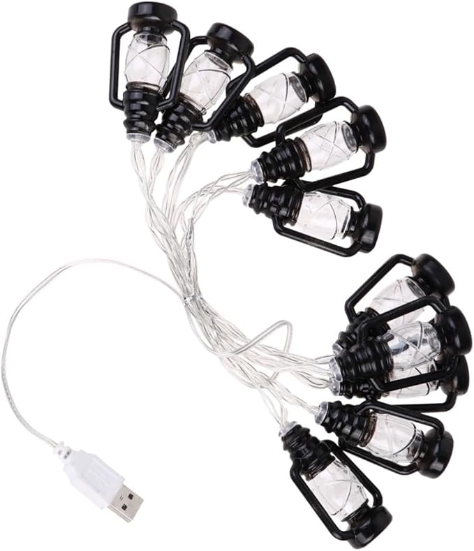 Led String Lights for Decorative Mason Jar Warm Edison Kerosene Bottle Light Energy-efficient USB-Powered for Holiday Decor