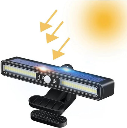Outdoor Waterproof Clip Solar Light LED Motion Sensor Fence Lights Outdoor Motion Sensor Garden Light, with Waterproof IP65