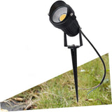 5w Outdoor Cob Stake Lights for Lawn and Garden Led Landscape Spotlights with Warm Light for Pathway and Decor | Lumora
