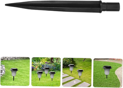 24pcs Metal Replacement Stakes for Solar Lights Ground Spikes for Outdoor Garden Landscape Lighting Effortless Setup for Pathway and Patio Lamps