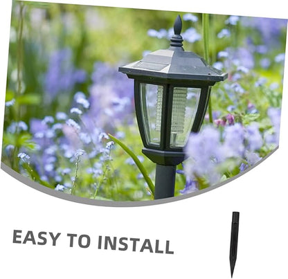 24pcs Led Ground Luminous Lamp Stakes Solar Pathway Lights Light Stakes Replacement for Outdoor Christmas Decor