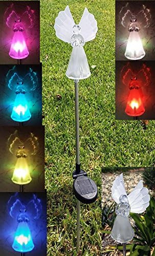 Solaration Frosty Angel Solar Lights (Set of 2)