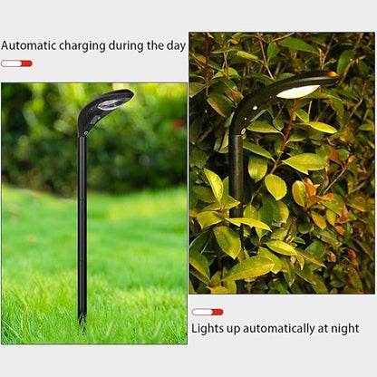 2 Pack Solar Pathway Lights Outdoor Waterproof 12 LED Solar Lights Solar Yard Lights for Garden Patio Yard Landscape Pathway Lawn