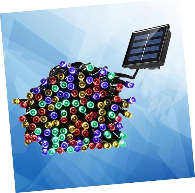 NUOBESTY Led Bead Solar String Lights for Outdoor Decor Patio Garden Wedding Christmas | Lumora