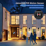 VIANIS Porch Lights Outdoor with Motion Sensor, Outdoor Wall Lights Lantern