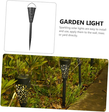 GLEAVI Solar Pathway Lights Outdoor Waterproof Solar Yard Lights Lawn Garden for Patio and Home Decor