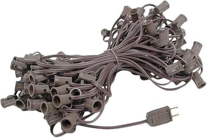 100 Foot G40 Outdoor Patio String Lights with 125 Pink Globe Bulbs – Indoor Outdoor String Lights – Market Bistro | Lumora