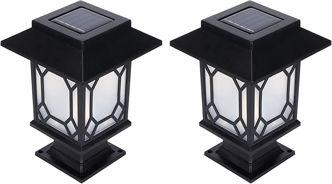 LED Lawn Light 2 Set, Waterproof Solar Garden Lamp with Colorful Dimming, 600mAh Battery - IP65 Rated, Automatic Night Lighting, Garden Patio Pathway Decoration