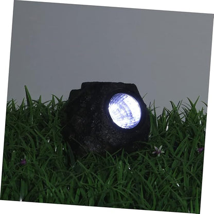 jojofuny 2pcs Solar Pathway Lights Eternity Outdoor Landscape Lights Solar Power Fixture