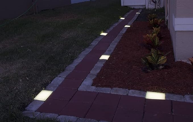 VOLT Shine Stone 12V 5W IP65 6" x 9" LED Outdoor Paver Light (3500K Cool White) for Low Voltage Landscape Lighting | Lumora
