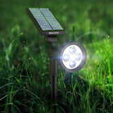 SOLVAO Solar Spot Light | Ultra Bright, Waterproof, Adjustable 270°, No Wiring, Portable | Auto On/Off Function | | Lumora