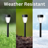 Moonrays Solar Pathway Lights Outdoor, Bright Solar Power Outside Garden Light, Emits 1x White LED (3 Lumen) with | Lumora
