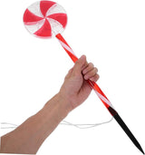 1set Solar Powered Candy Cane Pathway Lights Lollipop Design for Outdoor Christmas Decoration Charming Solar | Lumora