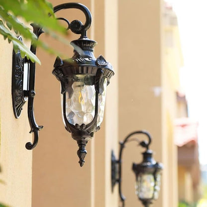 European Outdoor Wall Lamp, Light Ip54 Waterproof Garden, Retro Balcony Aisle Door Head s, Exterior Villa Sconces E26 Base