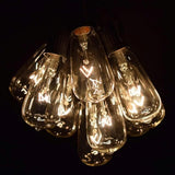 Hometown Evolution, Inc. Vintage Edison Outdoor String Lights (ST40 Clear - Black Wire, 25 ft) | Lumora