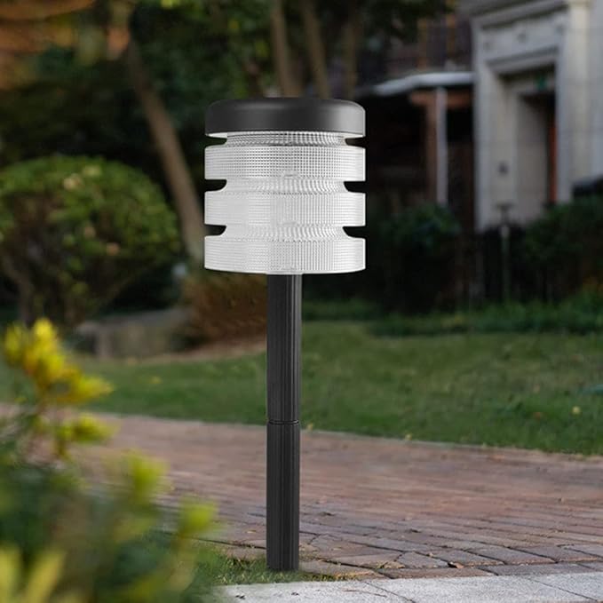 Solar Lights Outdoor 2 Pack Solar Pathway Lights Outdoor Waterproof LED Landscape Garden Lights Solar Garden Lights for Pathway Walkway Yard