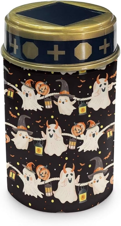 Ghosts Cemetery Solar Lights Waterproof Solar Powered LED Garden Lights Auto Switch Outdoor Garden Lights for Halloween Indoor Outdoor Decoration