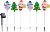 Pack of 6 Easy Installion Solar Ground Lights Easy Push Into Soil for Instants Festival Ambiances in Yard and | Lumora