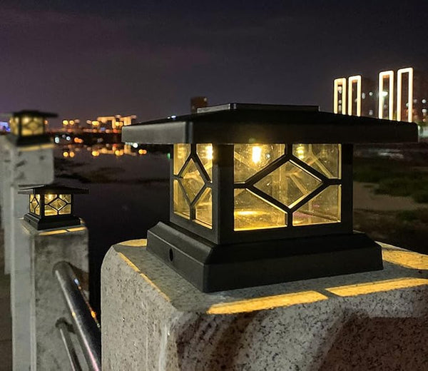 Ulalaza 2Pcs Solar Decking Lights RGB+ Changing Solar Step Lights Outdoor Waterproof Stair Lights for Fence, Deck | Lumora