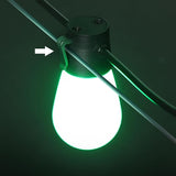 Feit Electric 24ft Smart Outdoor String Lights, 12 Socket Color Changing Works with Alexa/Google Assistant, Heavy | Lumora