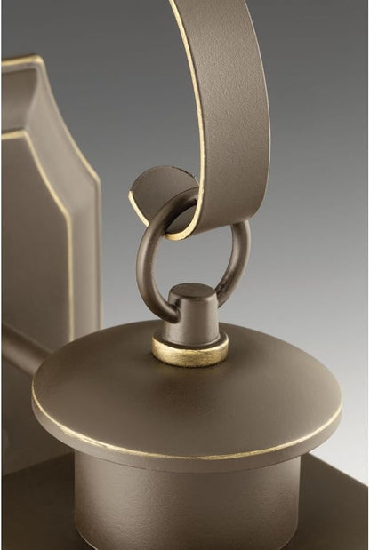 Progress Lighting P6616-20 Burlington Two-Light Med Wall Lantern, Oil Rubbed Bronze