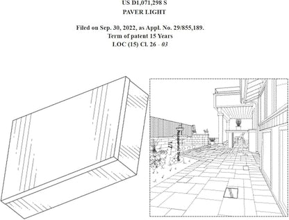 LUMENGY Paver Light 4x4 Inch (3.93x3.93), 5000K Daylight, Glare-Free Brick Lighting for Driveways, Walkways, Pool Decks and Patios, 12V Hardwired, IP67 Waterproof, Drive-Over Rated