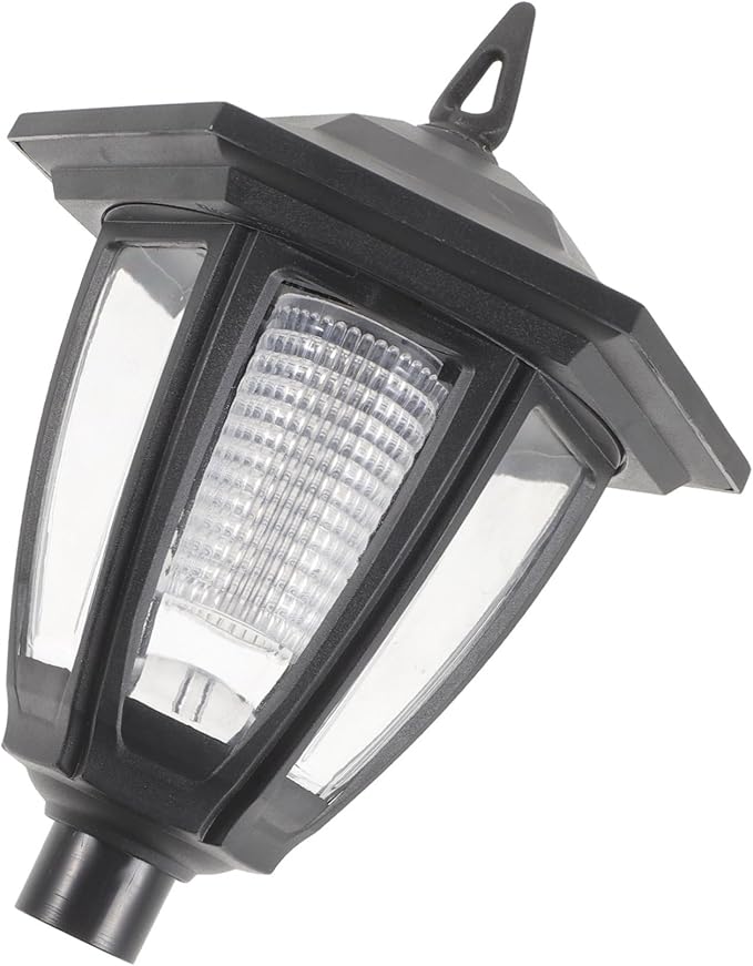 VOSAREA Solar Garden Light Decorative Outdoor Pathway Lamp Vintage LED Landscape Lighting for Lawn Garden Auto Off Solar Charge Elegant Design for Patio
