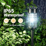Amzarp 16 Pack Solar Garden Lights, Outdoor Bright LED Solar Pathway Lights