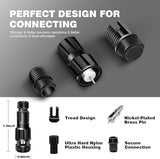8Pack Low Voltage Landscape Lights with Connectors 3W LED 12-24V In-Ground Lighting IP67 Waterproof Garden Light | Lumora