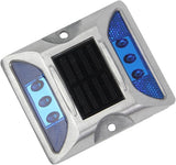Wokyo Solar Power Road Reflector Waterproof Outdoor Warning Step Lights for Driveway Sidewalk Garden Pathway Yard | Lumora