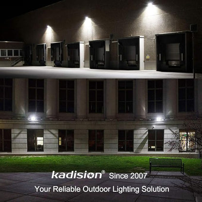 kadision LED Flood Light Outdoor 50W, 6500LM (200W HPS/MH Equiv.) 5000K Daylight, Waterproof Knuckle Mount LED Outdoor Flood Lights for Garden Porch Yard, 100-277V ETL-Listed 1-Pack