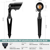 Gardencoin Low Voltage Landscape Spotlight, 12V LED Outdoor Landscape Lighting, Landscape Spot Lights Wired for | Lumora
